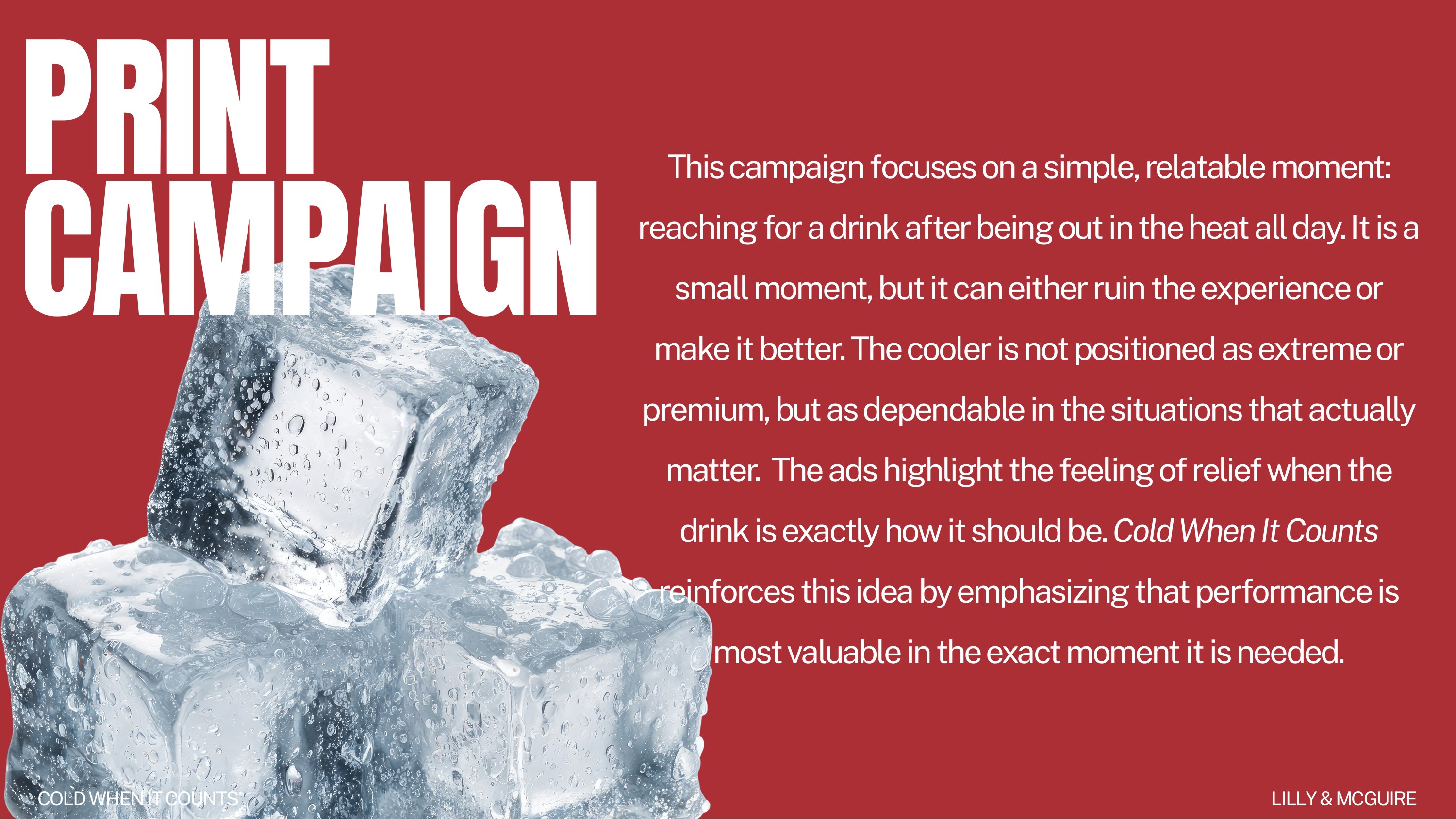 Coleman — Cold When It Counts — Slide 4